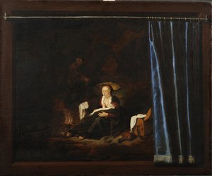 Odpoczynek podczas lotu do Egiptu autorstwa Adriaen van Gaesbeeck