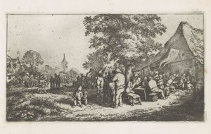 Jarmark rolniczy autorstwa Adriaen van Ostade