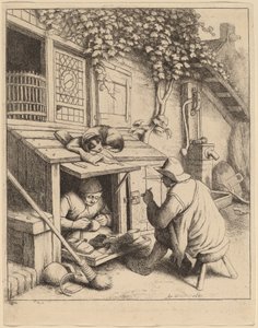 Szewc autorstwa Adriaen van Ostade