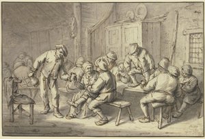 Karczma u Rolnika autorstwa Adriaen van Ostade