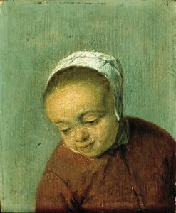Głowa dziewczyny autorstwa Adriaen van Ostade