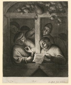 Śpiewak przy oknie autorstwa Adriaen van Ostade