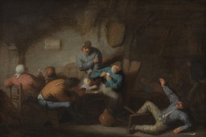 Scena w tawernie autorstwa Adriaen van Ostade