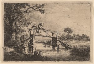 Wędkarz autorstwa Adriaen van Ostade
