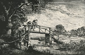 Wędkarz, 1906. autorstwa Adriaen Jansz. van Ostade