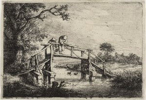 Wędkarze autorstwa Adriaen van Ostade