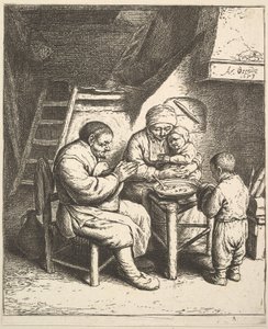 Błogosławieństwo autorstwa Adriaen van Ostade