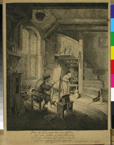 Malarz autorstwa Adriaen van Ostade