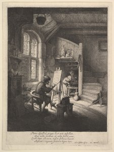Malarz autorstwa Adriaen van Ostade