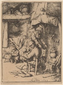 Pater Familias autorstwa Adriaen van Ostade