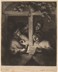 Śpiewacy autorstwa Adriaen van Ostade