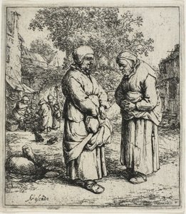 Dwie plotki autorstwa Adriaen van Ostade