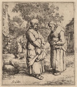 Dwie plotki autorstwa Adriaen van Ostade
