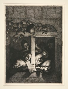 a. Szewc ur. Śpiewacy autorstwa Adriaen van Ostade