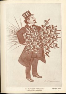 Fantasio, ca. 1912_4_1 - Ilustracja Barrere (1874-1931): Szermierka - Rouzier Dorcieres