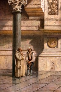 Wnętrze meczetu w Kordobie autorstwa Adrien Dauzats