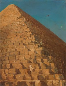 Wielka Piramida, Giza, 1830 lub później.