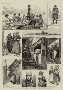 Wycieczka na wyspę Marken, Zuyder Zee, Holandia