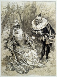 Riquet à la Houppe - w „Bajkach” Charlesa Perraulta, ilustracje Adriena Marie