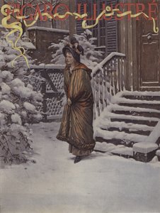 Premiera Neige (Pierwszy śnieg). Okładka Le Figaro Illustre, styczeń 1894