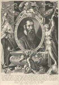 Portret Pietera Bruegla Młodszego autorstwa Egidius  Sadeler (II)