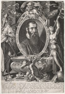 Pieter Bruegel autorstwa Aegidius Sadeler
