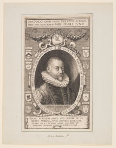 Anselm Boethius de Boodt, lekarz Rudolfa II autorstwa Aegidius Sadeler II