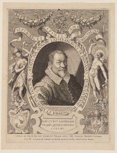 Franciscus de Padoanis Foroliviensis (Franciszek z Forli) autorstwa Aegidius Sadeler II