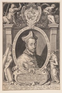 Franz von Dietrichstein, biskup Olmütz autorstwa Aegidius Sadeler II