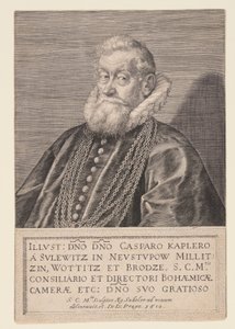 Gaspard Kaplir von Sulewitz, radca cesarza autorstwa Aegidius Sadeler II