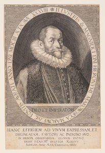Hieronymus Makofsky, szambelan autorstwa Aegidius Sadeler II