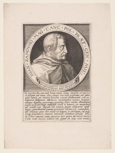 Jan Zamoyski, polski szlachcic, kanclerz wielki koronny autorstwa Aegidius Sadeler II