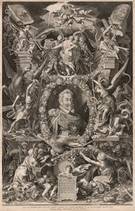 Portret cesarza Macieja autorstwa Aegidius Sadeler II