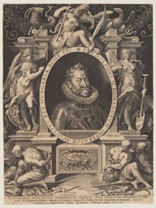 Cesarz Rudolf II autorstwa Aegidius Sadeler II