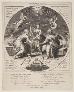 Trzy losy autorstwa Aegidius Sadeler II