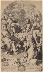 Złożenie do grobu autorstwa Aegidius Sadeler II after Federico Barocci