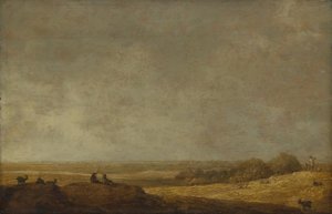 Płaski krajobraz autorstwa Aelbert Cuyp