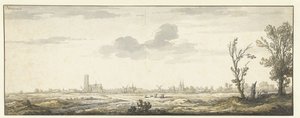 Widok Harderwijk Harderwijk. (tytuł na obiekcie) autorstwa Aelbert Cuyp