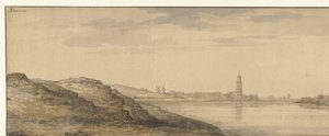 Widok na Rhenen autorstwa Aelbert Cuyp