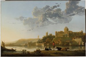 Valkhof w Nijmegen autorstwa Aelbert Cuyp