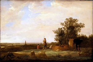 Zobacz na równinie autorstwa Aelbert Cuyp