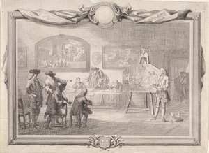 Cech św. Łukasza w Dordrecht, 1736
