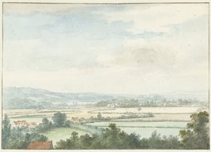 Krajobraz w Windsor autorstwa Aert Schouman
