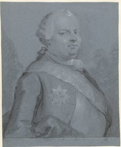 Portret Louisa Ernsta księcia Brunszwiku-Wolfenbüttel autorstwa Aert Schouman