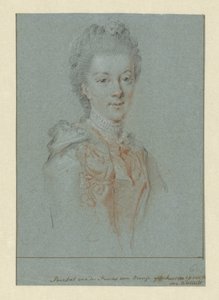 Portret Wilhelminy Frederica Sophia z Prus autorstwa Aert Schouman