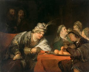 Bankiet Aswerusa, lata 80. XVII wieku