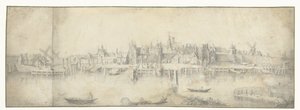 Widok Gouda autorstwa Aert van Waes