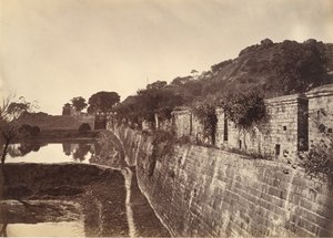 Fragment muru miejskiego, Foochow, ca. 1869.