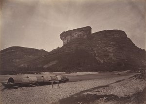 Świątynia Tai-wang w Wu ü w pobliżu Sing Chang Tea Mart, ca. 1869.