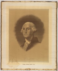 Tkany portret autorstwa After Gilbert Stuart